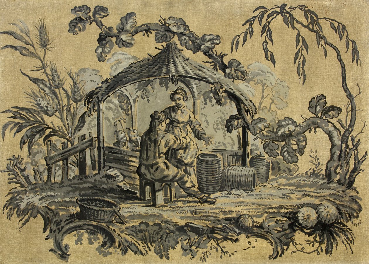 Chinoiserie (olaj, vászon) alkotó: William Bruce Ellis Ranken