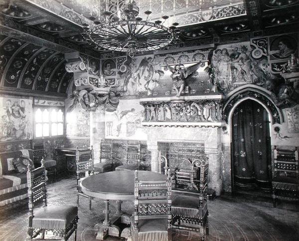 Ebédlő a William Burges házában (fotó) alkotó: William Burges