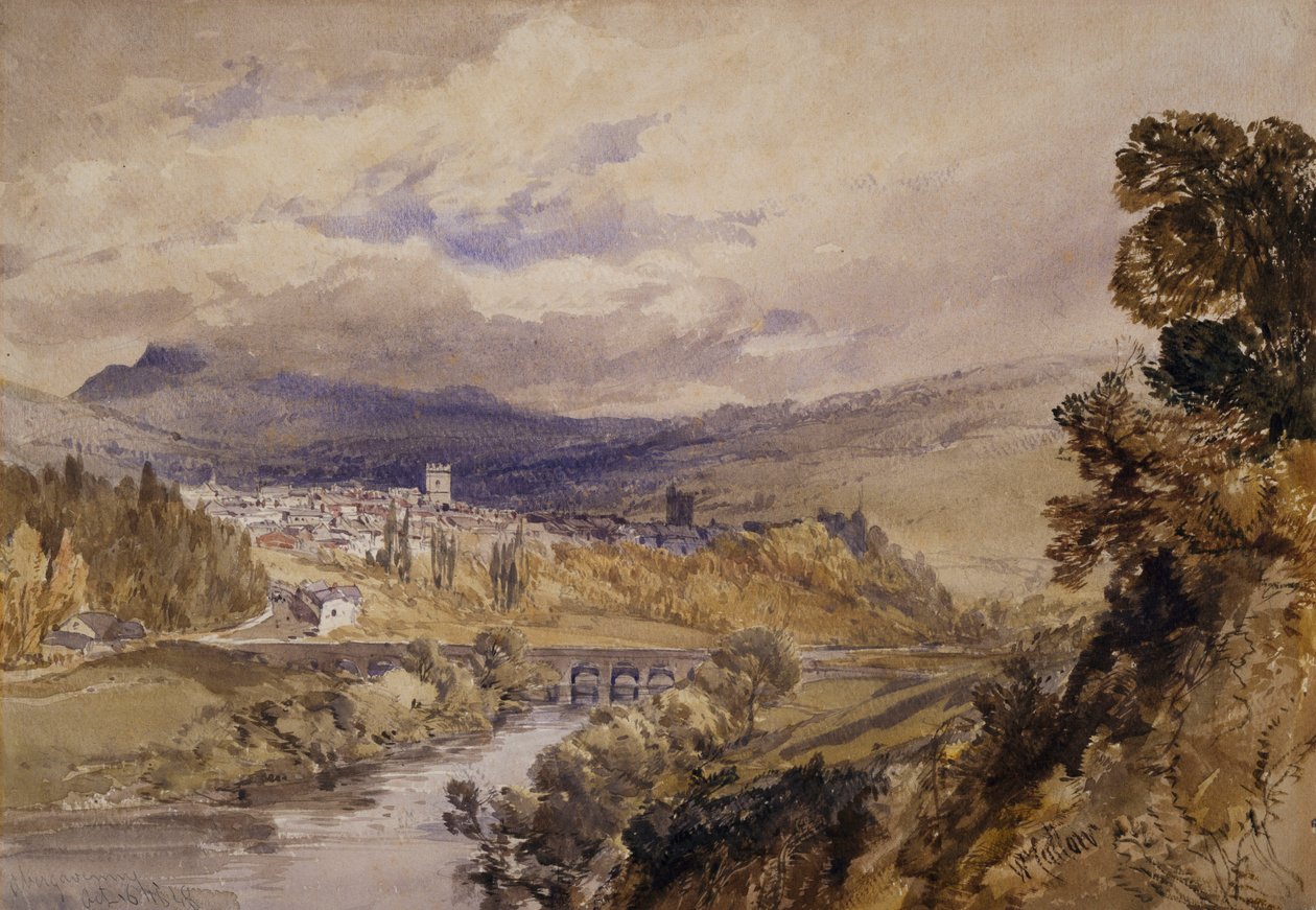 Abergavenny alkotó: William Callow