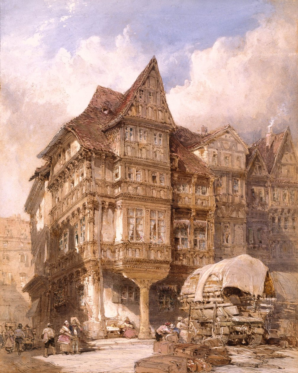 Albrecht Durer nürnbergi háza alkotó: William Callow