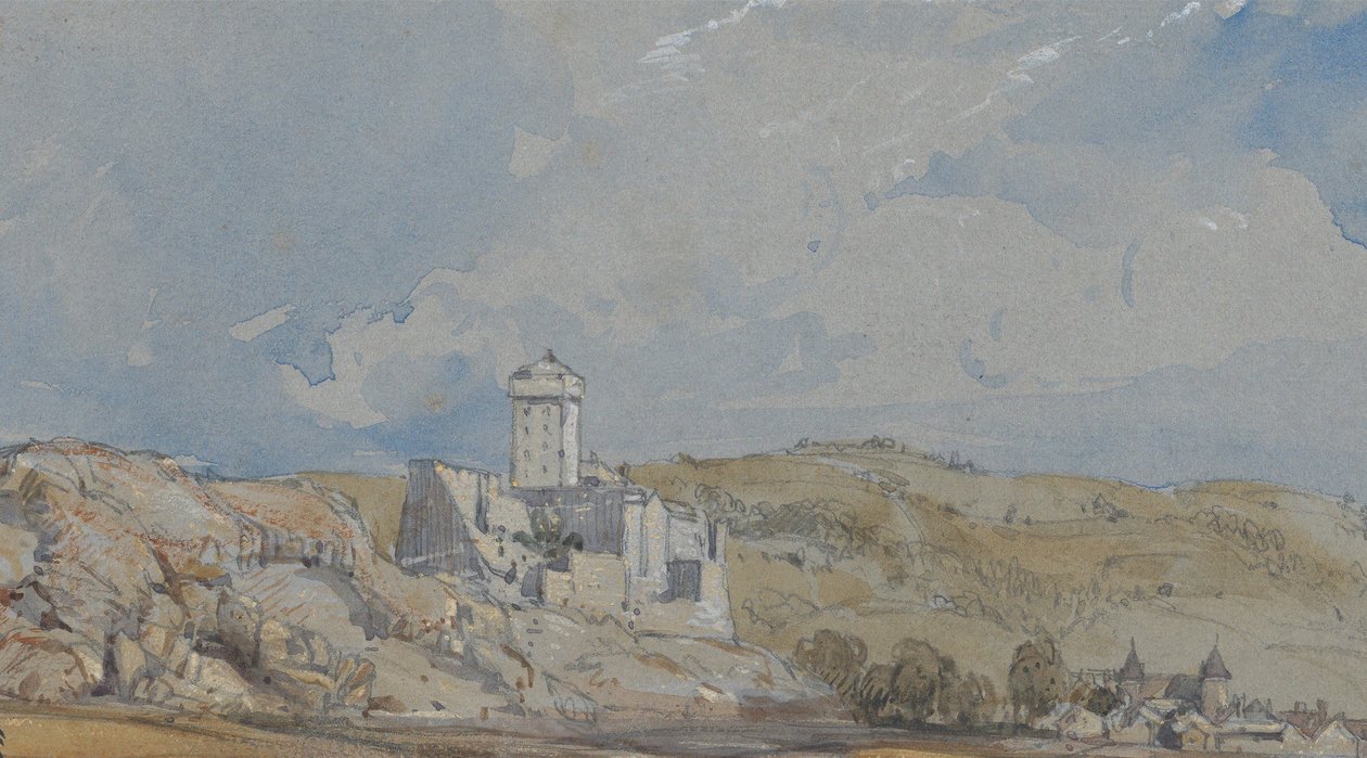 Lourdes-i kastély, 1836. július 11. alkotó: William Callow