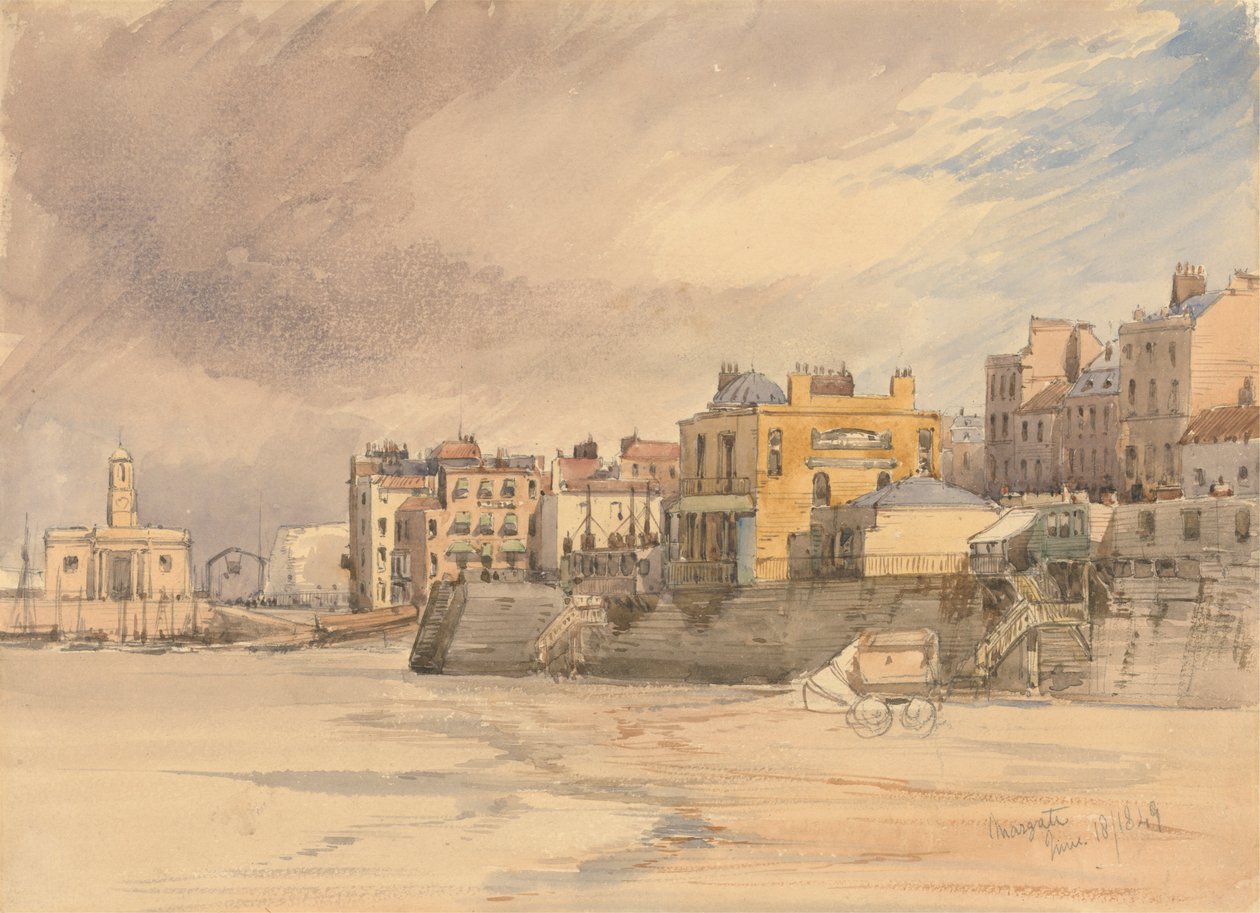Margate alkotó: William Callow