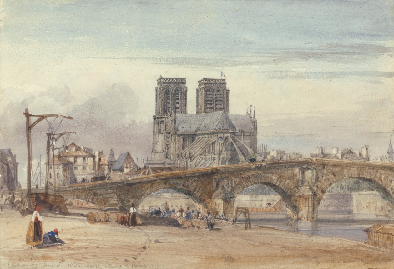 Notre-Dame, Párizs alkotó: William Callow