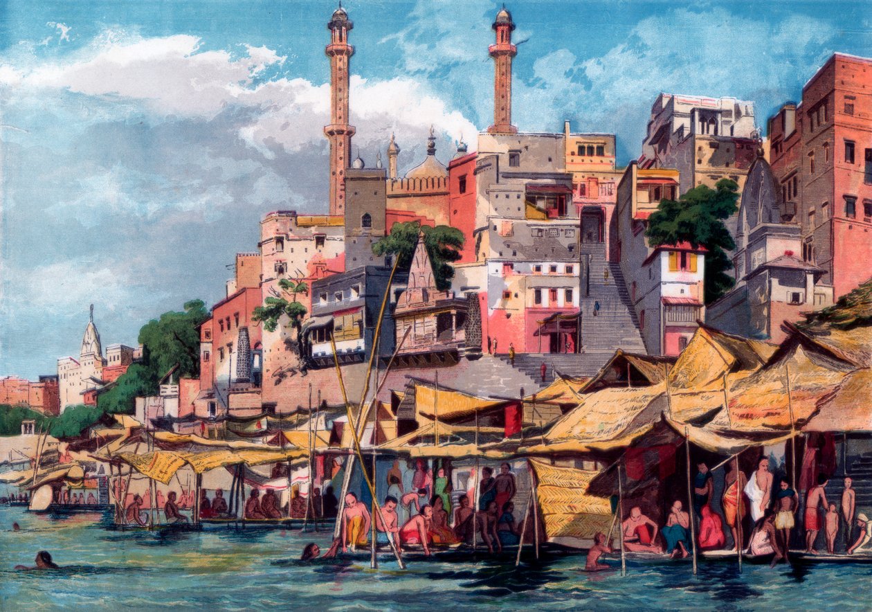 Benares, India, 1857. alkotó: William Carpenter