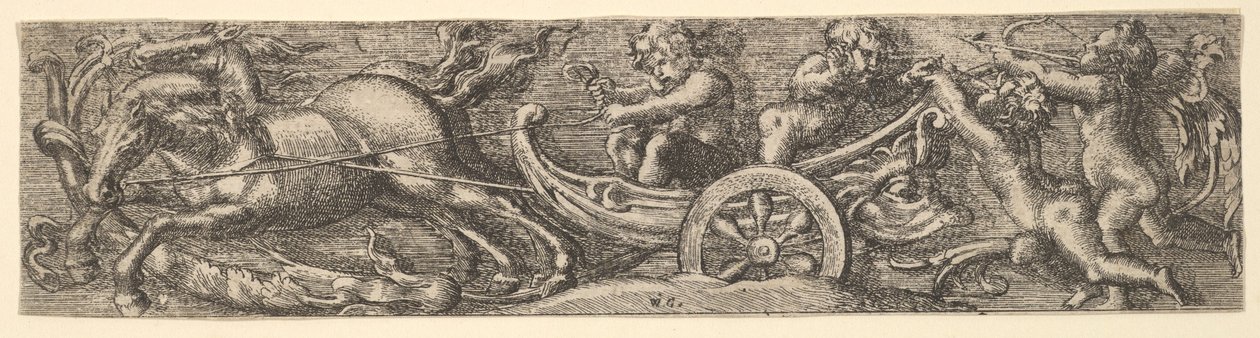 Fésűkagyló-szekér, 1654. alkotó: William Carter