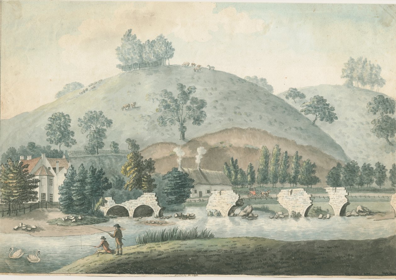 Wolseley híd: akvarell festmény, nd [1796-1839] alkotó: William Carter