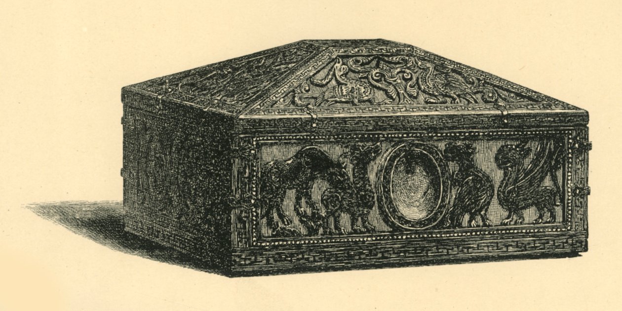 Koporsó, c1180-1200, 1881. alkotó: William Catley