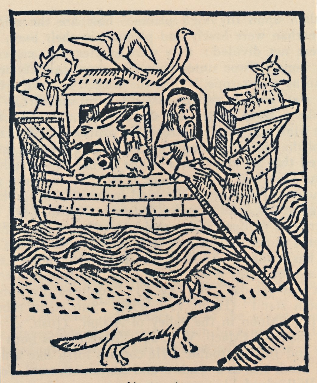 Noé bárkája, 1483, 1947 alkotó: William Caxton
