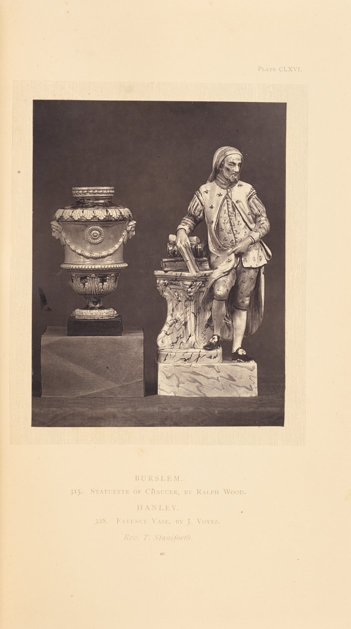 [Váza és szobor] alkotó: William Chaffers