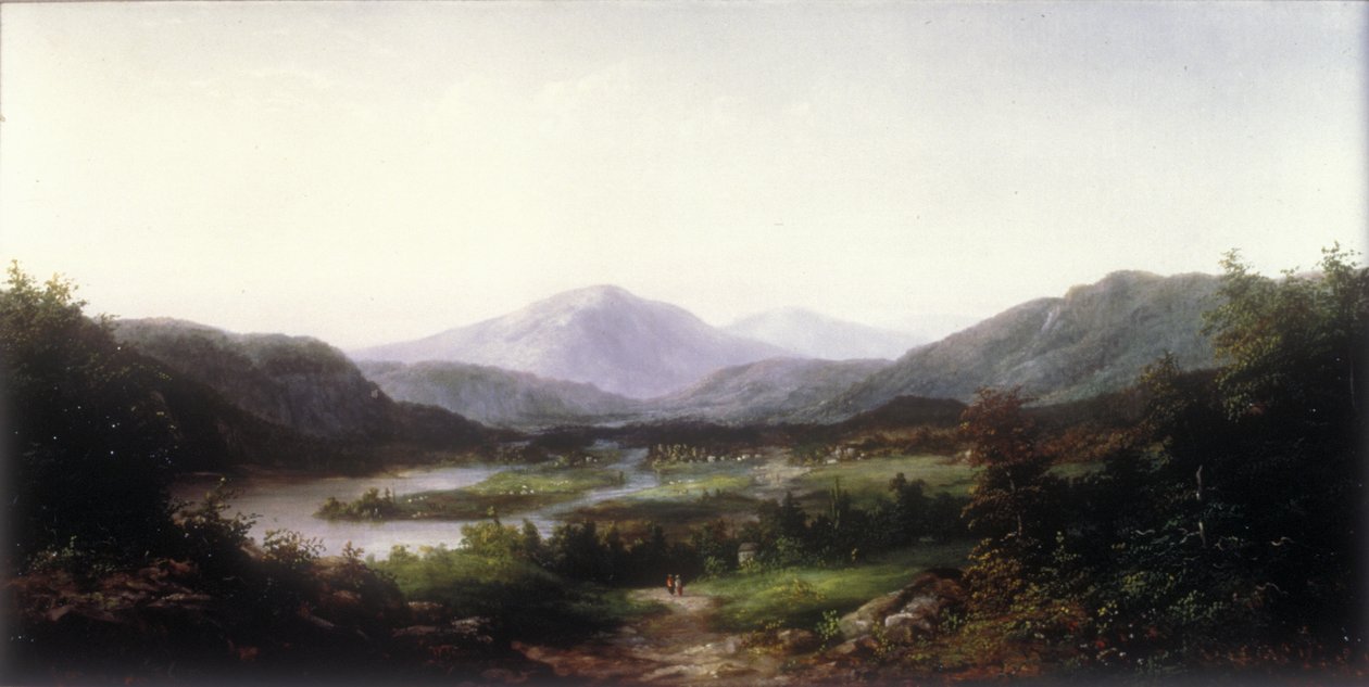 Mount Washington, Conway Valley, New Hampshire (olaj, vászon) alkotó: William Charles Anthony Frerichs