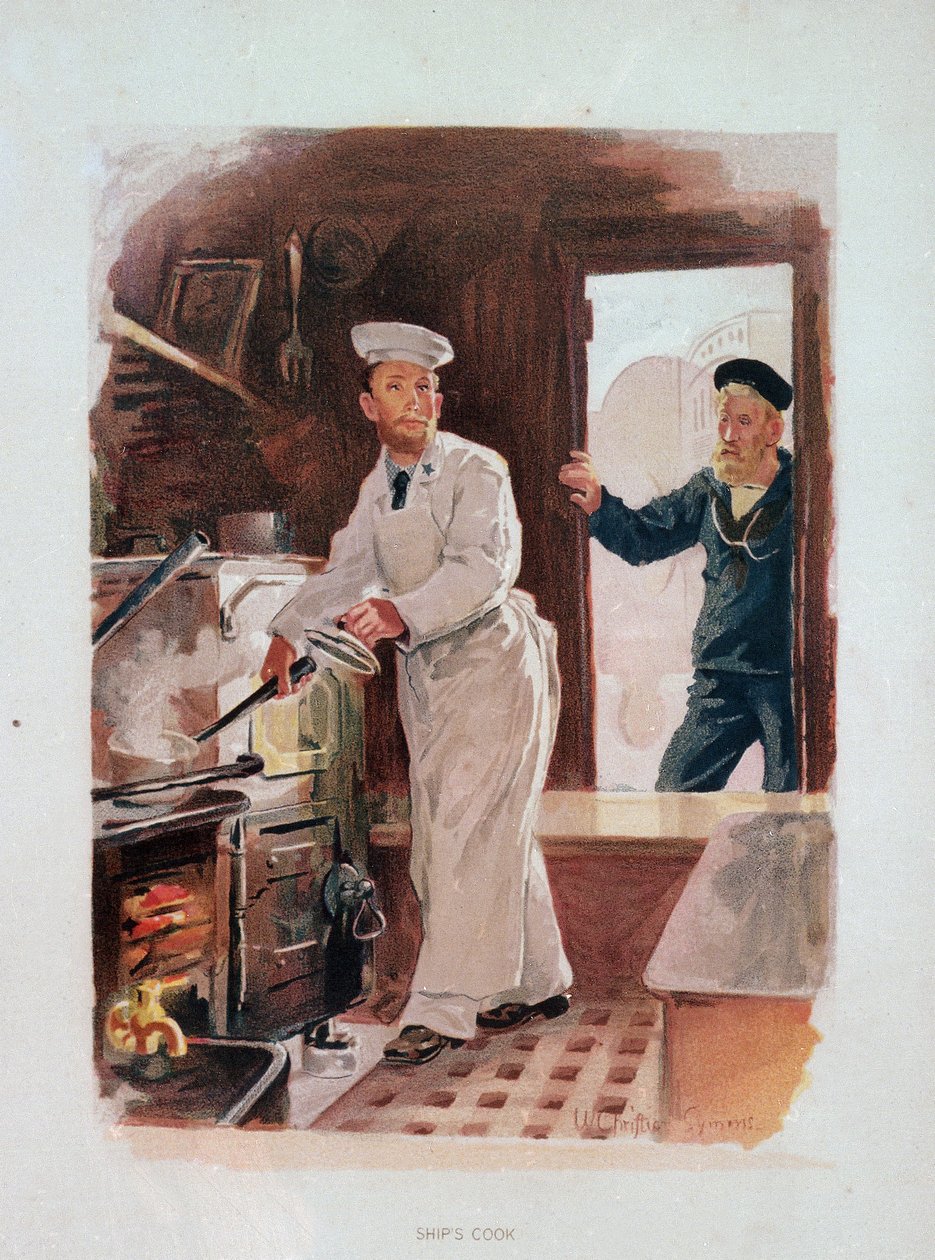 Hajós szakács alkotó: William Christian Symons