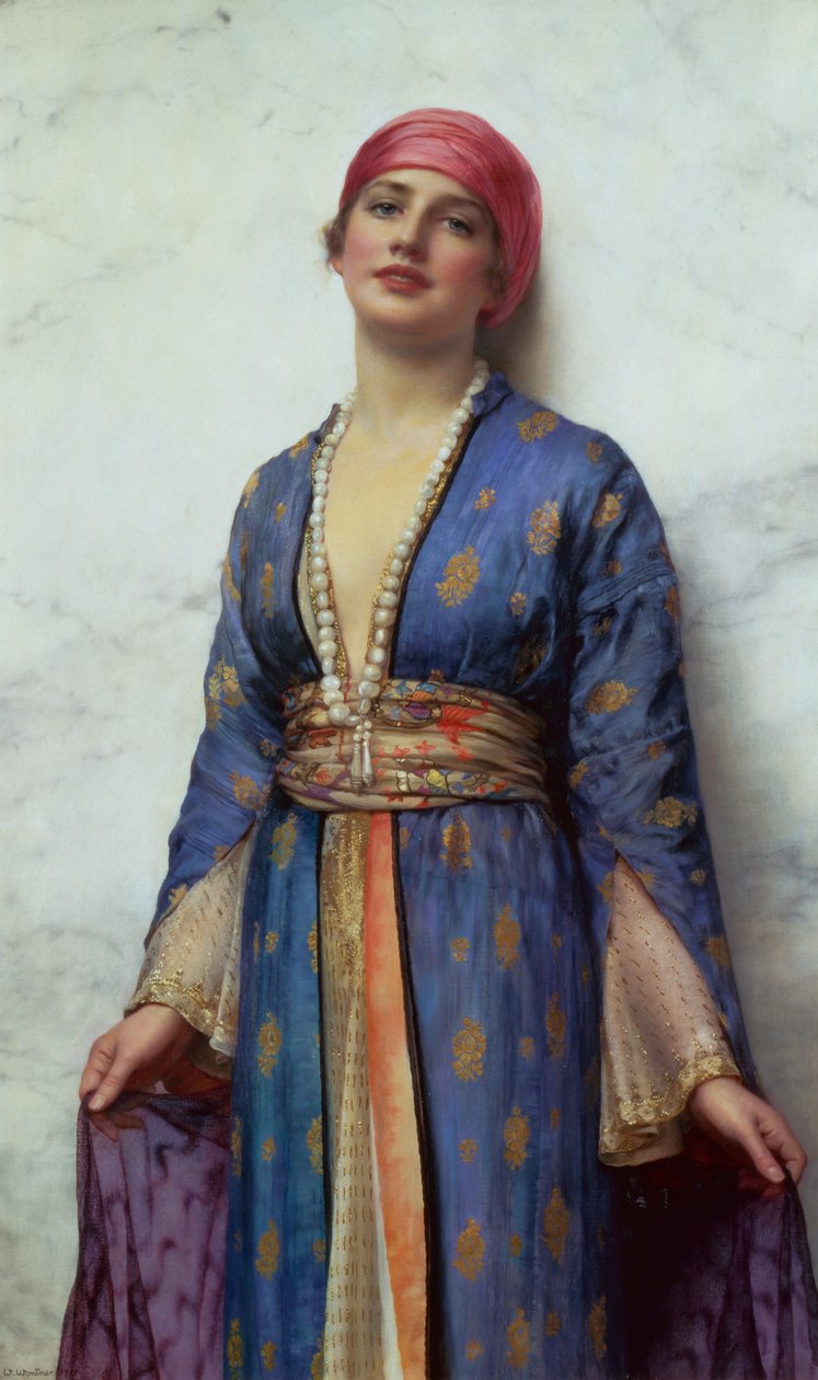 Yasemeen az Arab éjszakákból (olaj, vászon) alkotó: William Clark Wontner