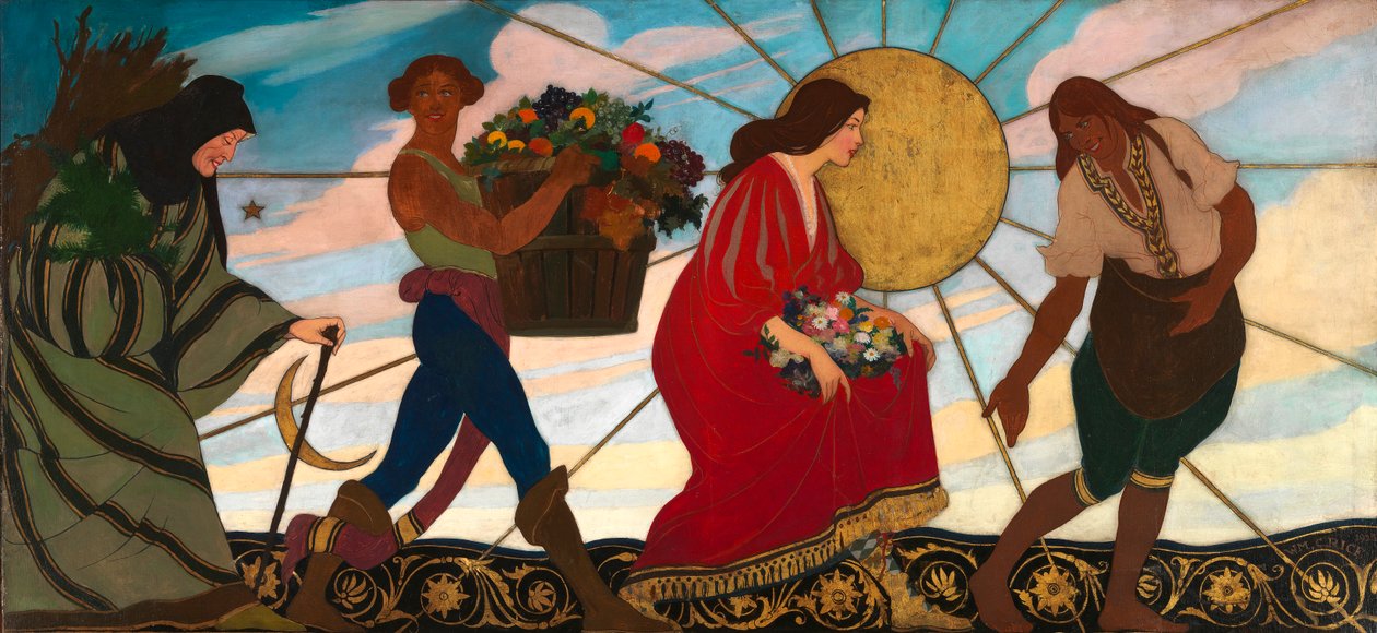 A négy évszak, 1923. alkotó: William Clarke Rice