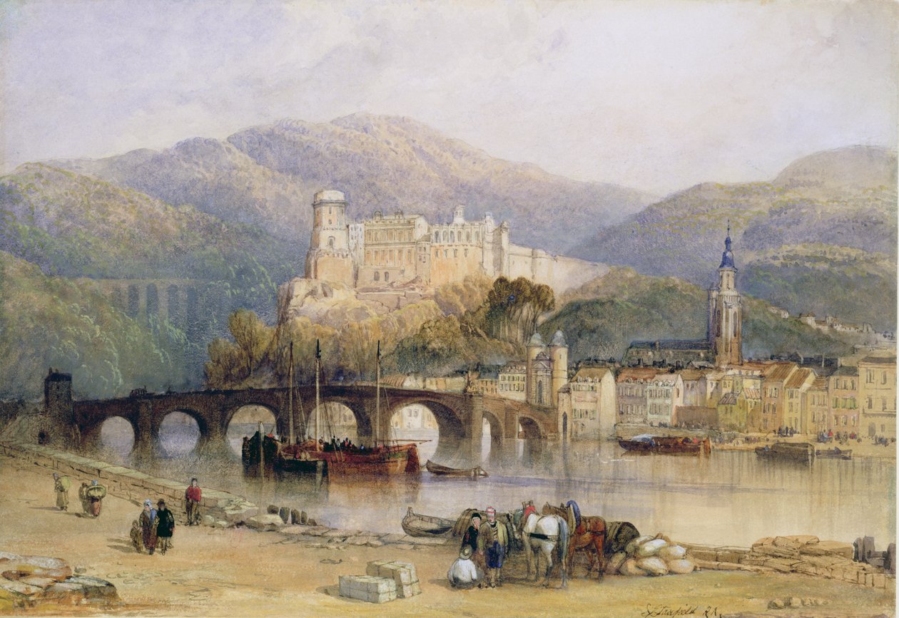 Heidelberg, Németország alkotó: Clarkson Frederick Stanfield