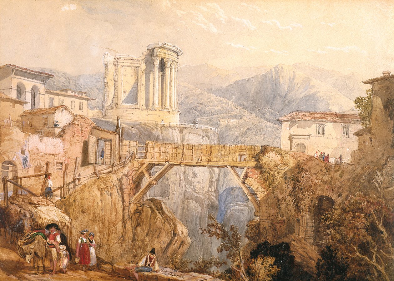 Tivoli alkotó: Clarkson Frederick Stanfield