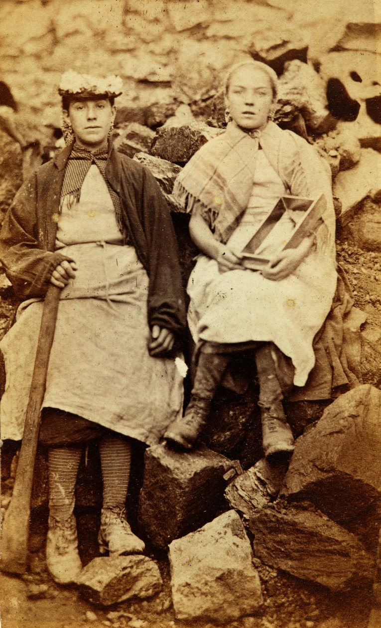 Dolgozók a Tredegar Vasműből, Walesből alkotó: William Clayton