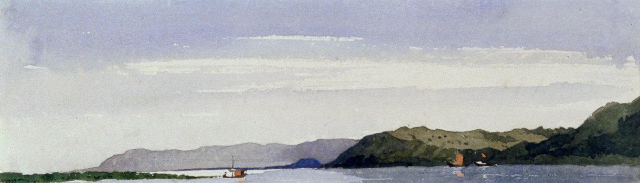 „Rajmahal Hills from Above”, India, 1843 alkotó: William Clerihew