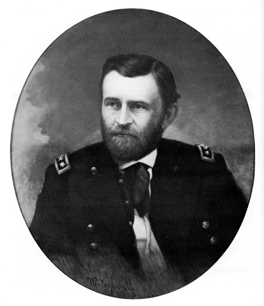 Ulysses S Grant, az Egyesült Államok 18. elnöke, a XX. század eleje. alkotó: William Cogswell