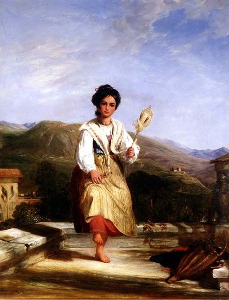 Egy sorrentói lány alkotó: William Collins