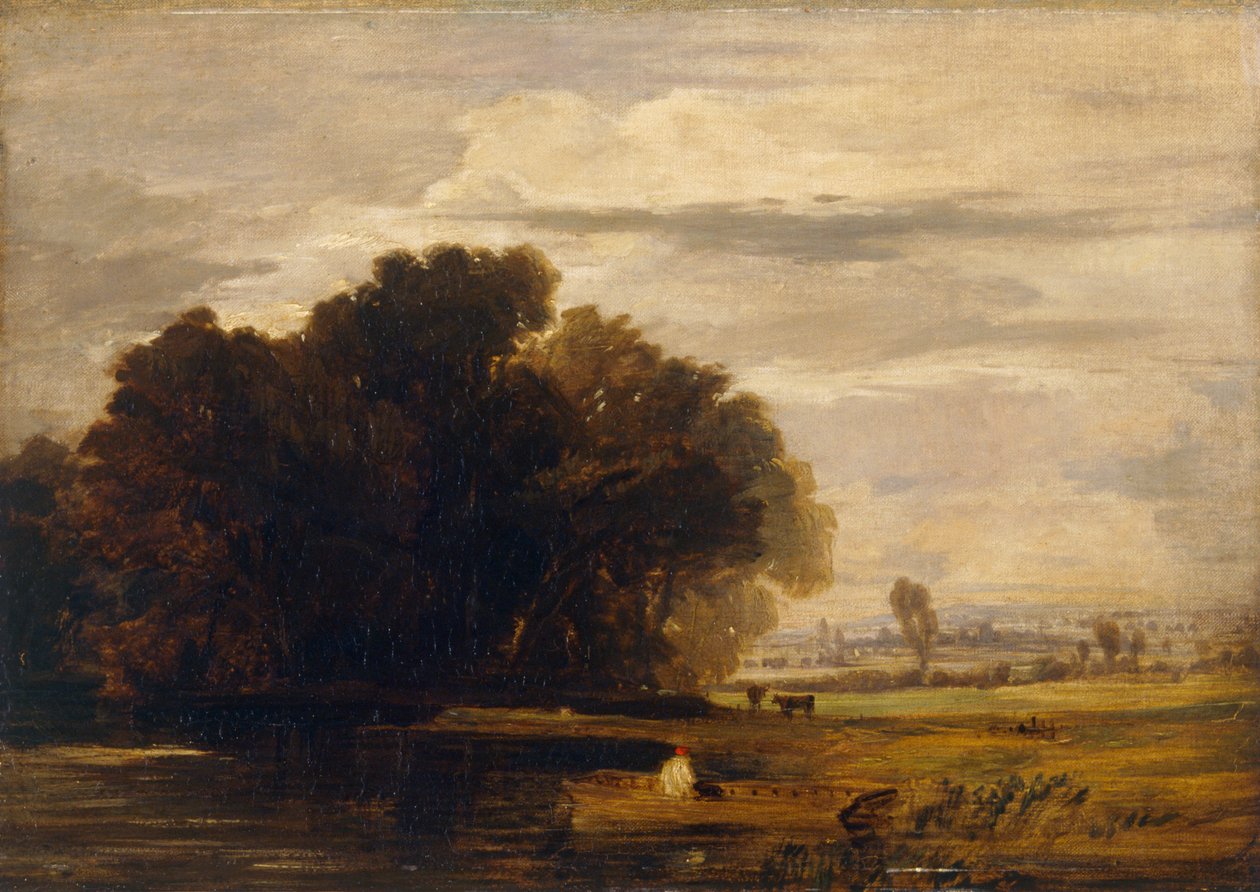 „Dedham Ferry”, 1808-1847 alkotó: William Collins
