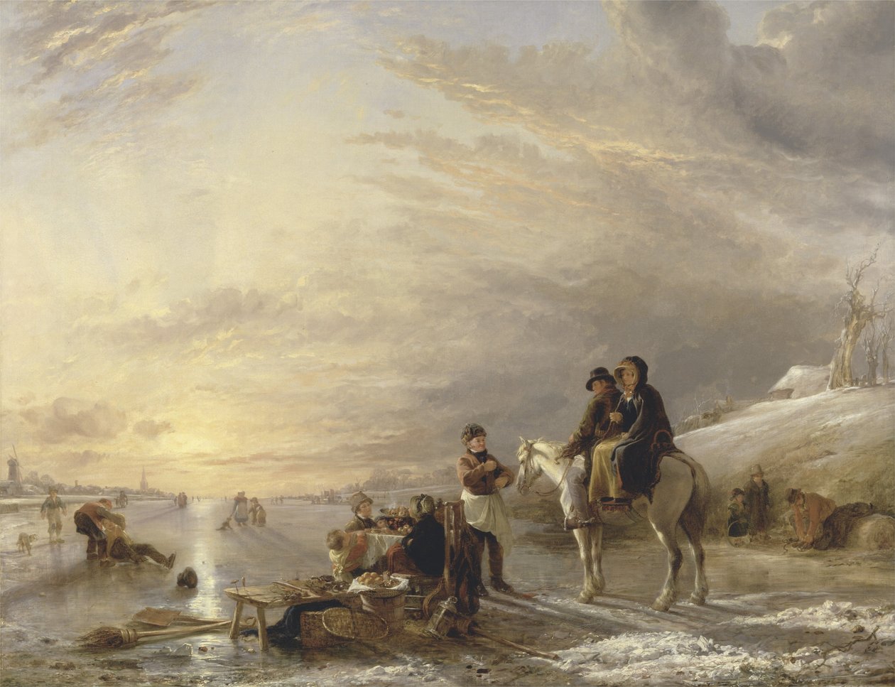Frost jelenet alkotó: William Collins