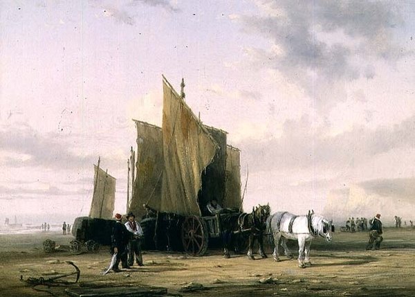 A parton Yarmouthban (egy a párból) alkotó: William Collins