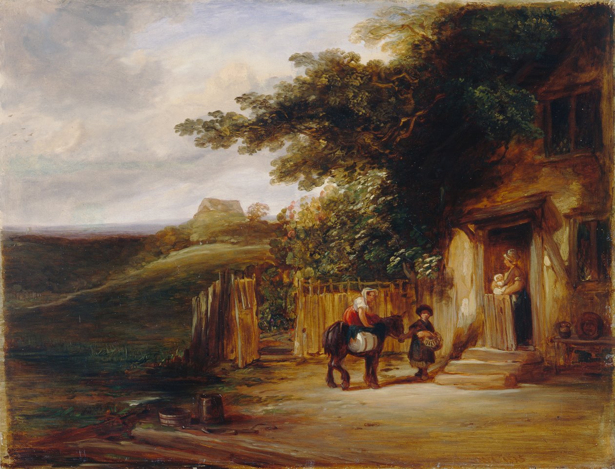 A házikó ajtó alkotó: William Collins