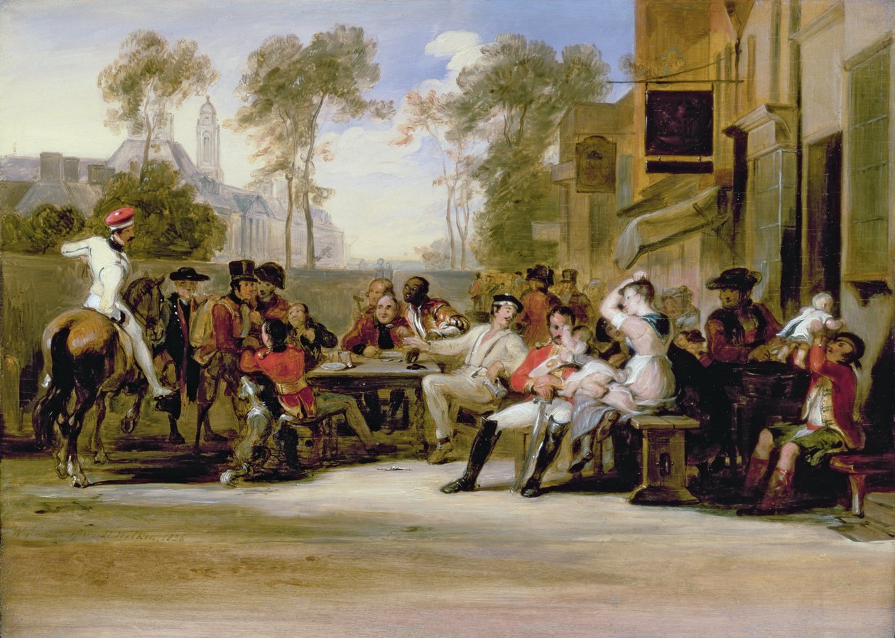 Chelsea nyugdíjasok, 1836 (tábla) alkotó: William Crimea Simpson