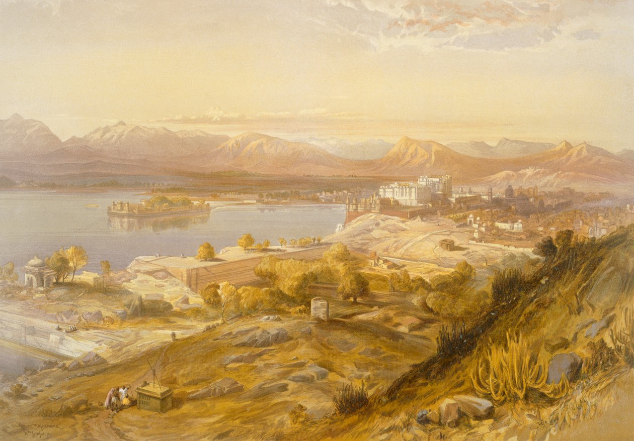 Oodypure, az "India Ancient and Modern"-ból, 1867 alkotó: William Crimea Simpson