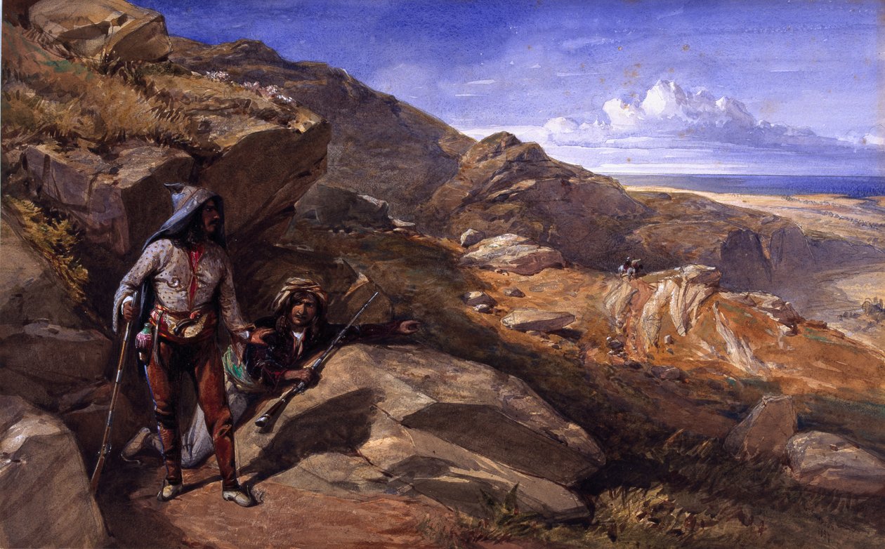 Két bandita a hegyekben, 1857 alkotó: William Crimea Simpson