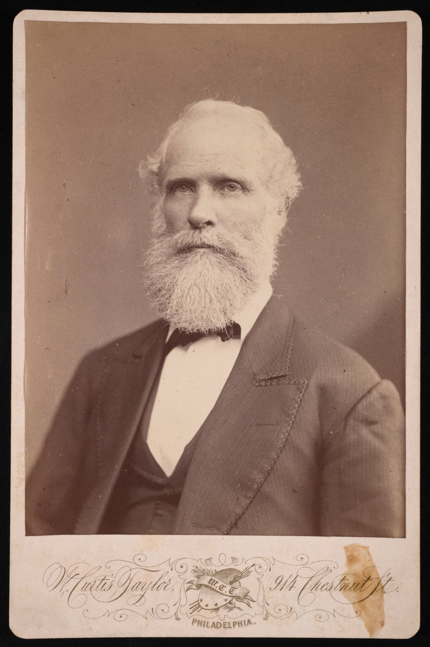 Garland Carr Broadhead portréja 1827-1912, 1884 előtt. alkotó: William Curtis Taylor