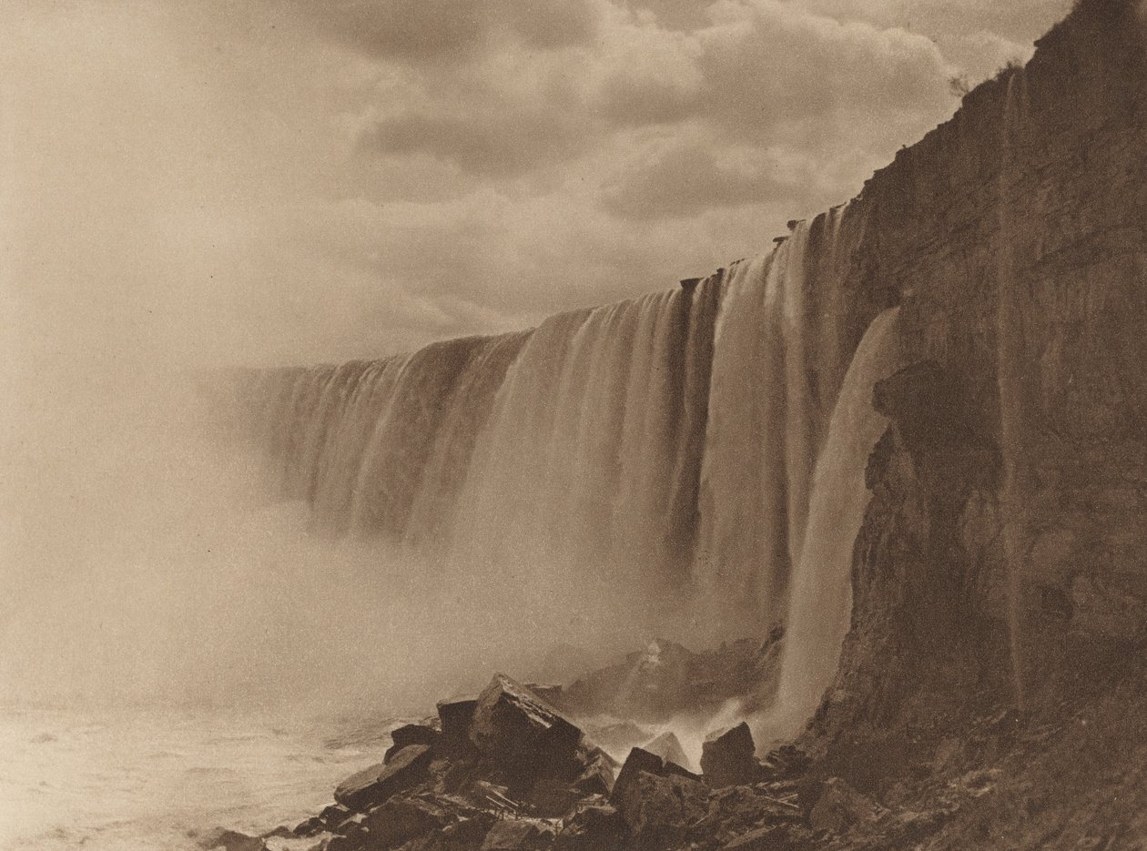 Niagara-vízesés, 1899 (fotó) alkotó: William D. Murphy