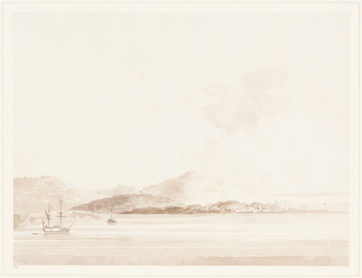 Látkép Indiában alkotó: William Daniell