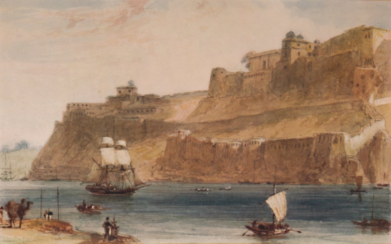Chunar Gur, 1786-1791, 1935 alkotó: William Daniell