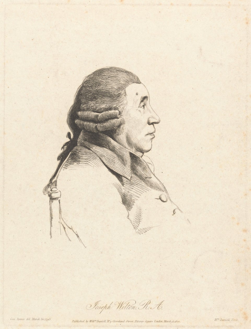 Joseph Wilton, R.A. alkotó: William Daniell