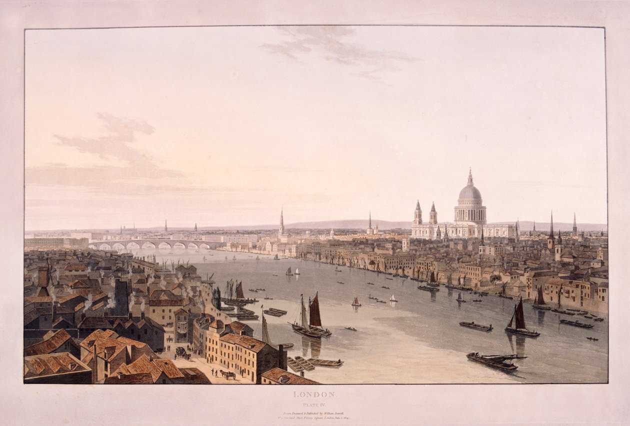 London Bridge, 1804 alkotó: William Daniell