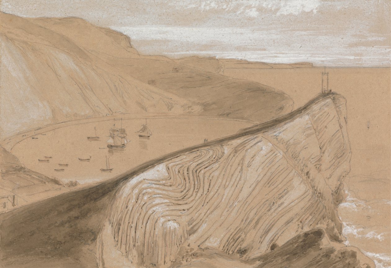 Lulworth Cove alkotó: William Daniell