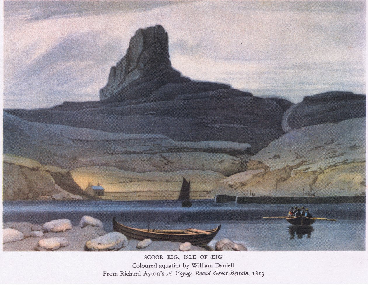 Scar Eig, Eig-sziget, 1945 alkotó: William Daniell
