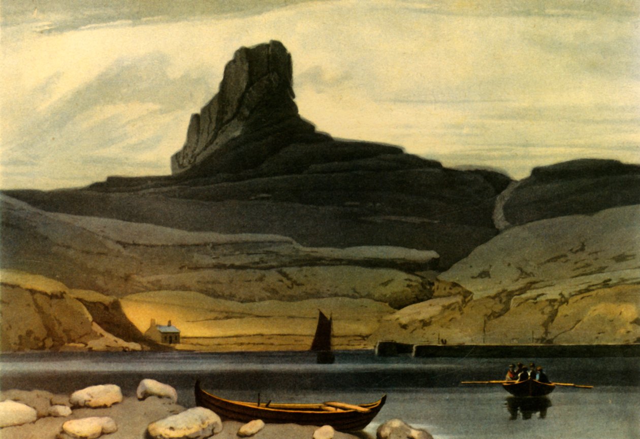 „Score Eig, Isle of Eig”, 1813, 1946. alkotó: William Daniell