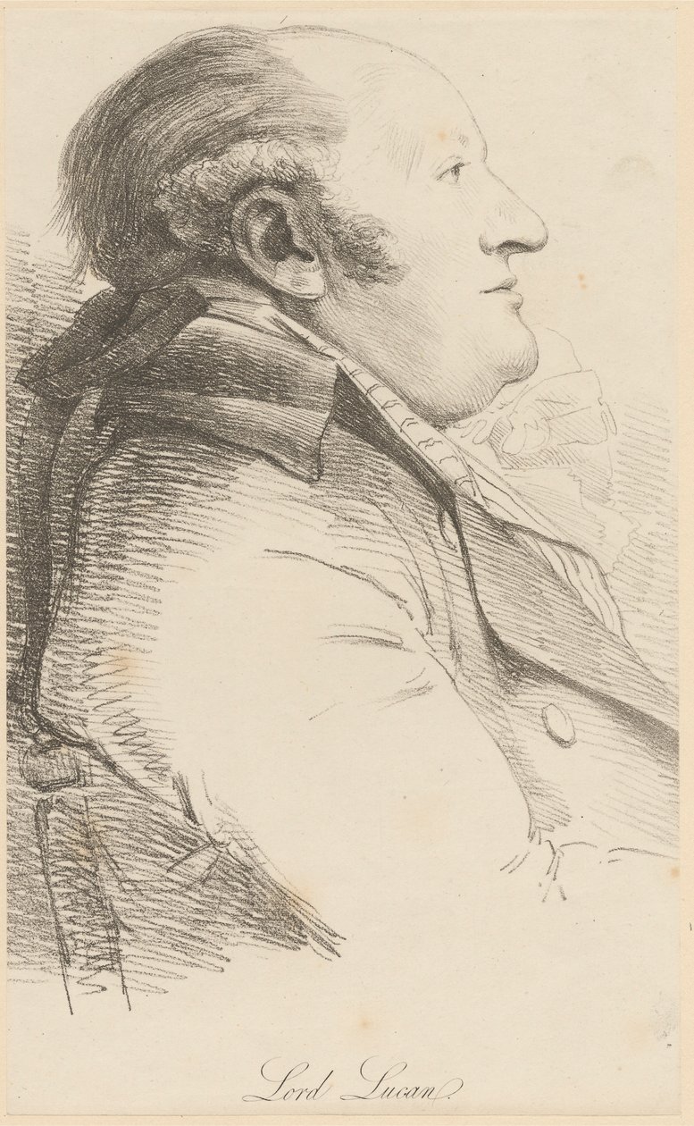 Sir Charles Bingham, Lucan első grófja alkotó: William Daniell