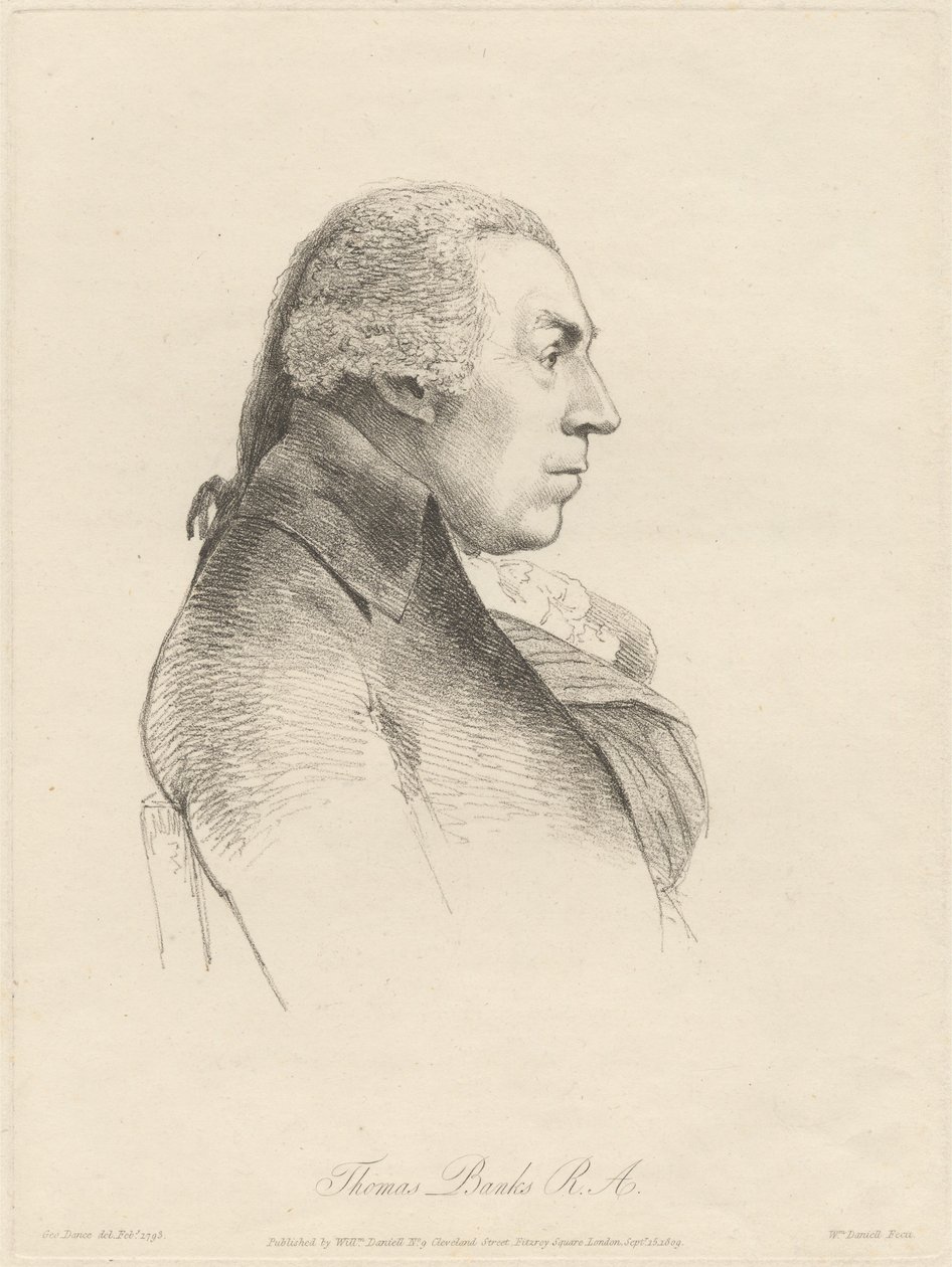 Thomas Banks, R.A. alkotó: William Daniell