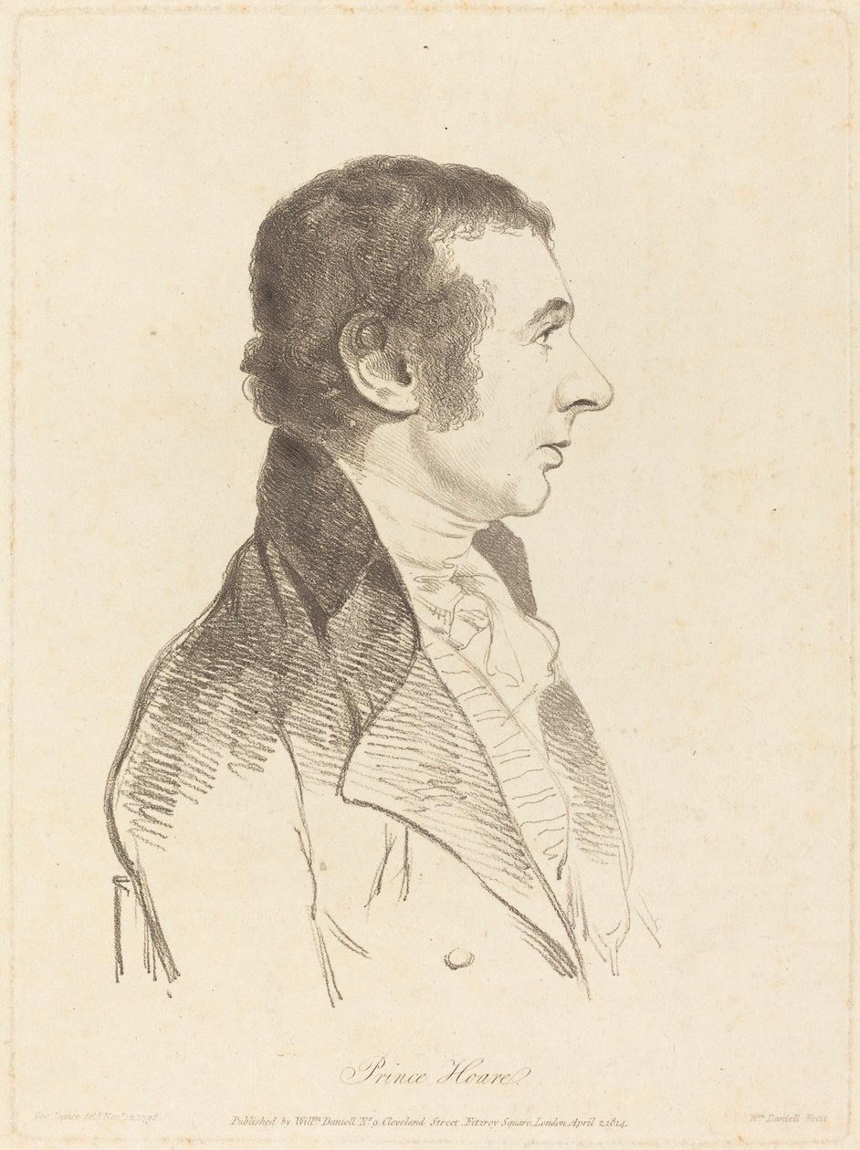 Hoare herceg alkotó: William Daniell after George Dance II