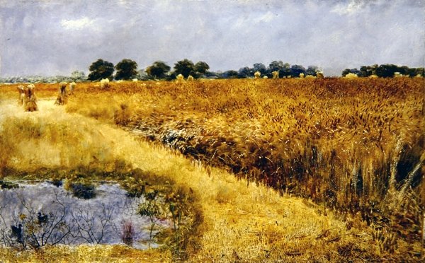 Kukoricatábla (olaj a fedélzeten) alkotó: William Davis