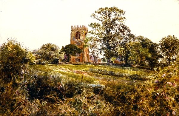 Shotwick templom, Cheshire alkotó: William Davis