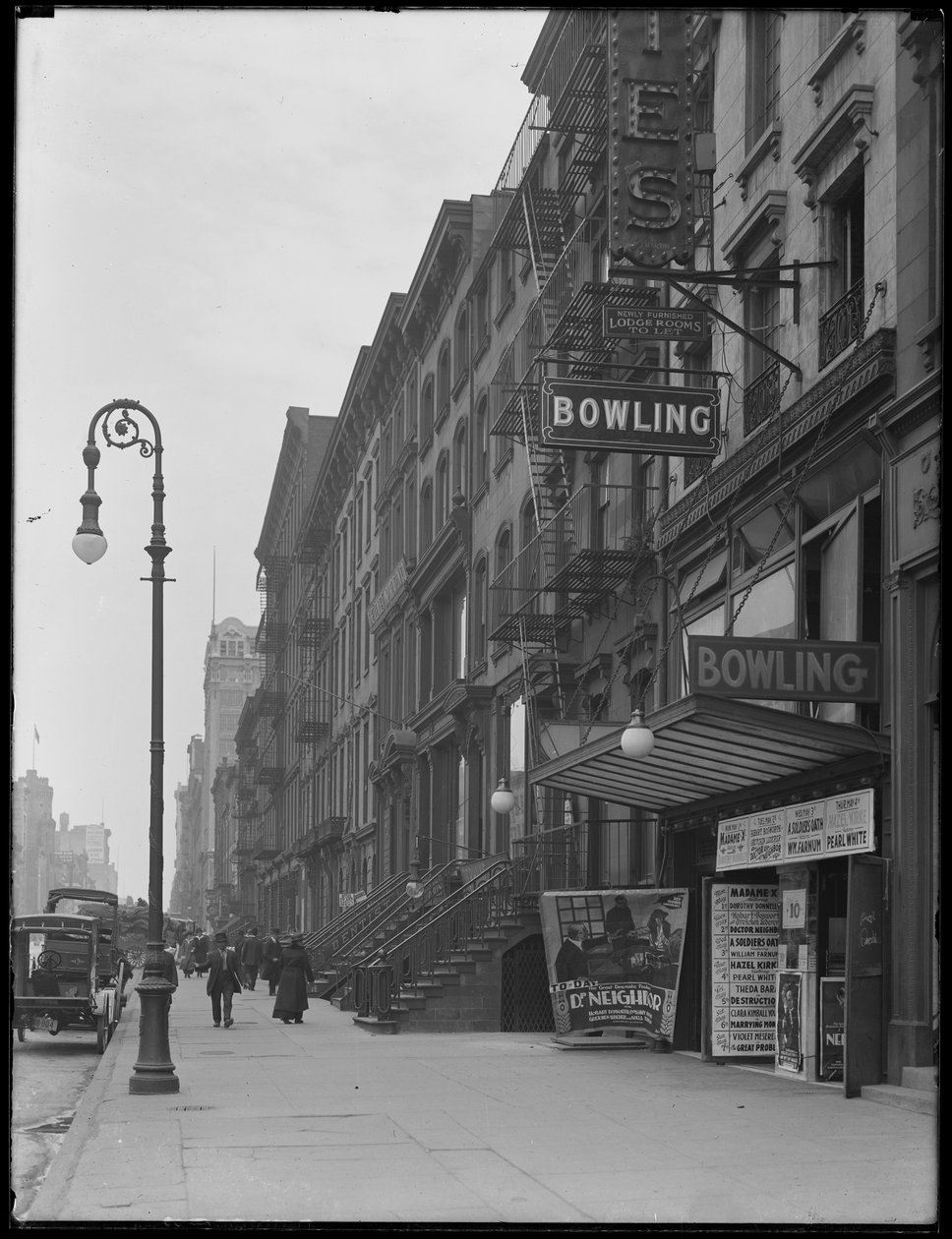 Tekepálya tábla: 248 W. 14th Street, New York City, 1916. május 2. alkotó: William Davis Hassler