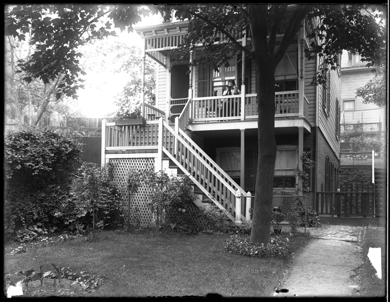Mrs. Perenes háza, Inwood, New York, 1910 körül alkotó: William Davis Hassler