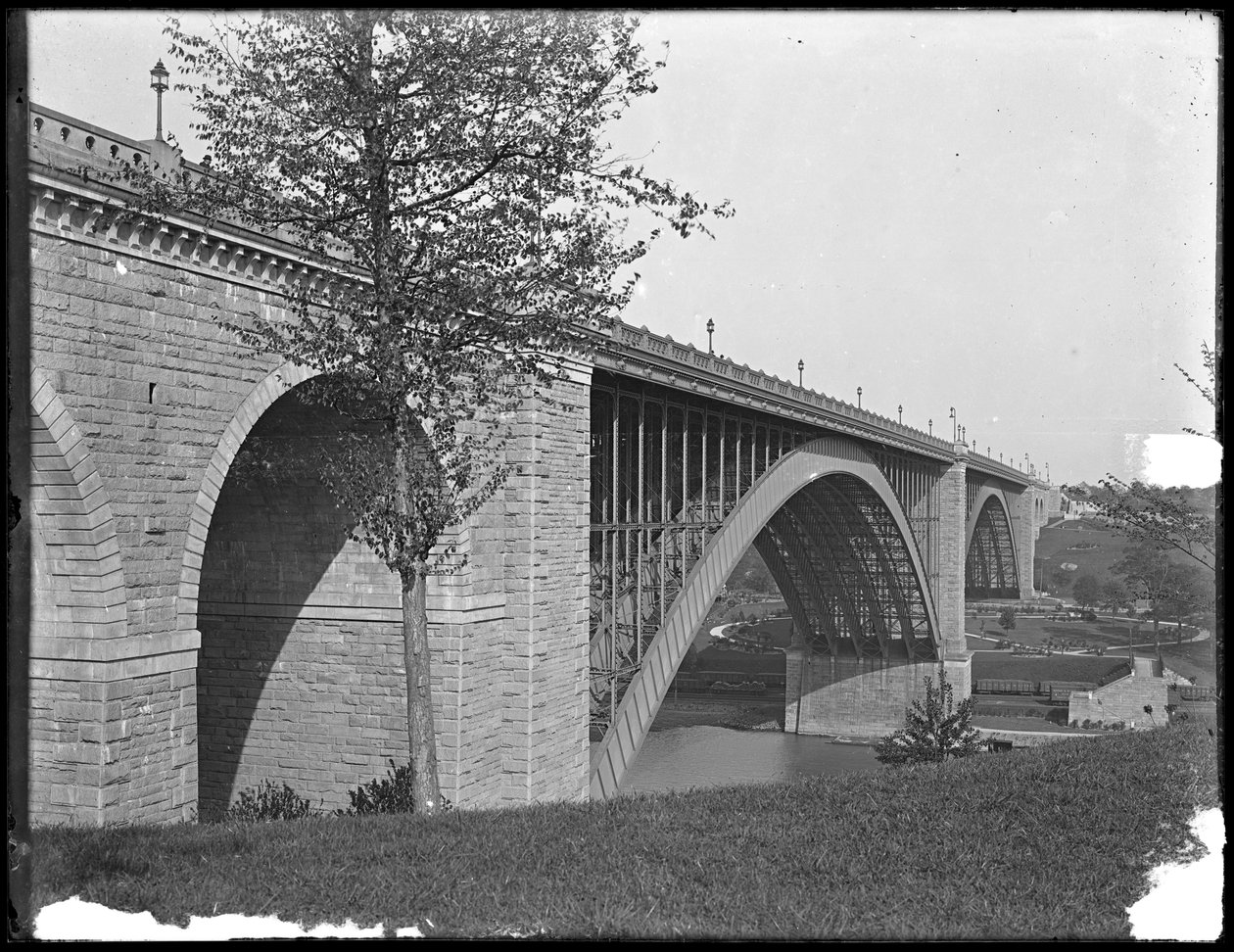 Washington Bridge, Harlem River, 1912 körül alkotó: William Davis Hassler