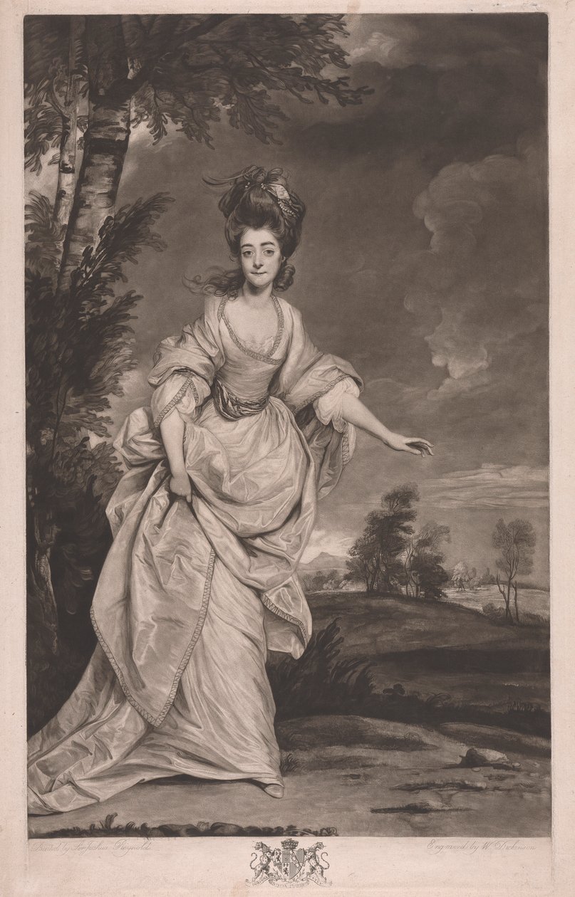 Diana, Crosbie vikomtné alkotó: William Dickinson
