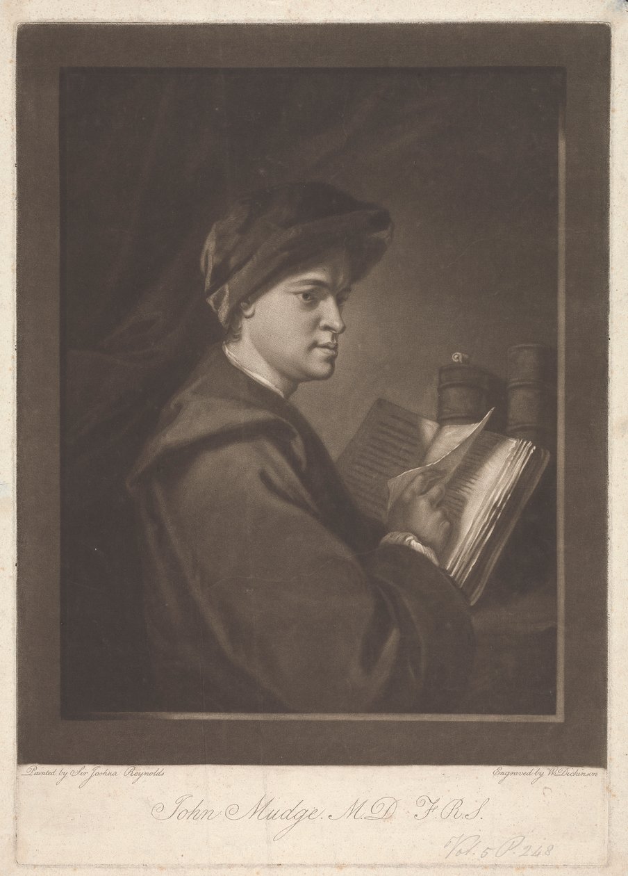 John Mudge M.D. alkotó: William Dickinson