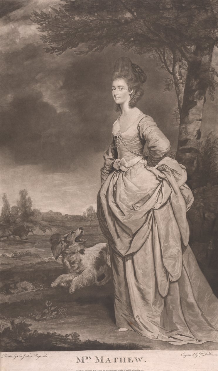 Mrs. Mathew alkotó: William Dickinson